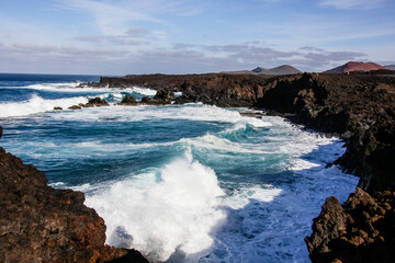 181130 Лансероте Испания Los Hervideros Lanzarote Spain
