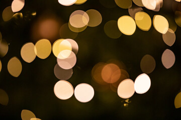 
colorful bokeh for christmas