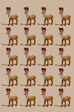 some christmas reindeers