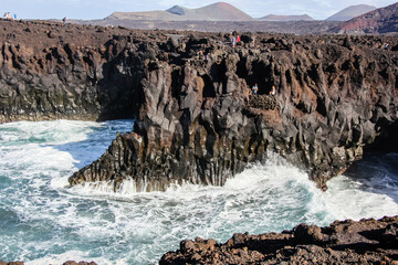 181130 Лансероте Испания Los Hervideros Lanzarote Spain