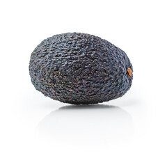 Avocado isolated on white background. Avocado close up