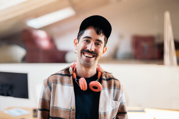 Cool Office Worker Portrait