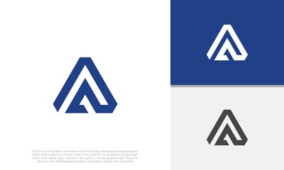 Initial A logo design. Initial Letter Logo.