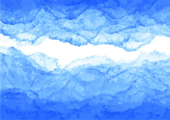 vector background with blue stains