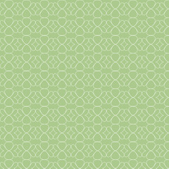 Pattern with geometric shapes that form flowers