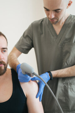 Medical treatment for patient in hospital