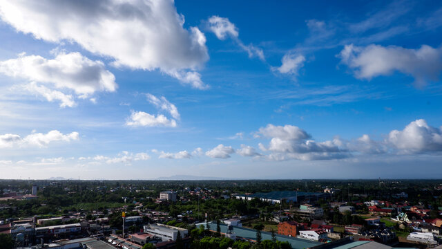 Aerial View of Tagaytay Skyline in the Philippines