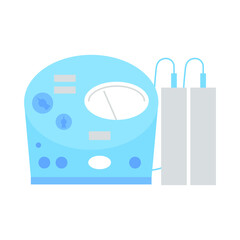 Vector illustrations set of scientology signs and attributes on white background. 