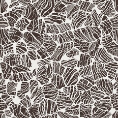 Fototapeta premium Seamless abstract organic shape pattern for print. High quality illustration. Small broken pieces or shards arranged neatly into an attractive trendy texture. Seamless repeat raster jpg swatch.