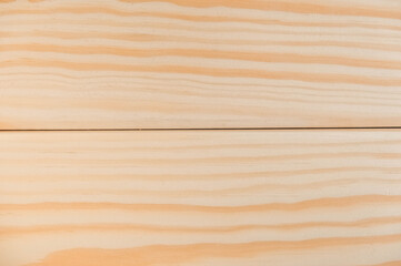 Fototapeta na wymiar Joiner s boards from light natural wood. Timber harvesting. Details of a lumber bar. Hobbies of needlework, woodworking.