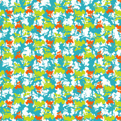 seamless pattern with flowers