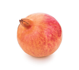 Fruit pomegranate isolated on white background.
