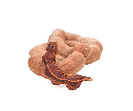 Tamarind isolated on white background