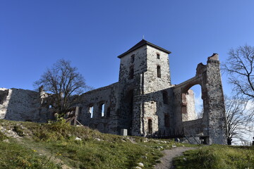 Fototapeta premium Castle, Tenczyn, Rudno, Malopolska, Trail of the Eagles' Nests,