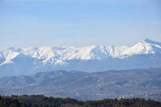 Sar Planina View From Vodno Mountain