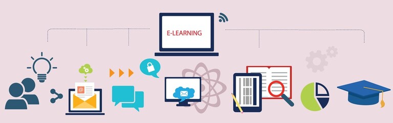 E-learning platform and distance learning
