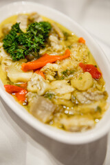 vegetable soup with meat