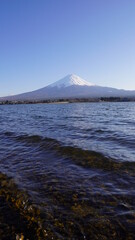 Mt. Fuji over the lake