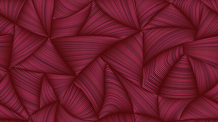 Vector seamless warped lines background. Flexible stripes twisted as silk forming volumetric folds. Colorful stripes with variable width. Modern abstract creative backdrop