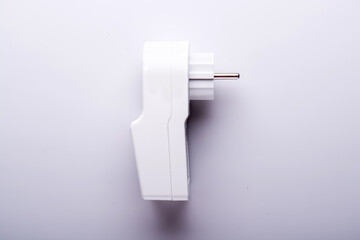 voltage relay close-up. voltage relay on white background