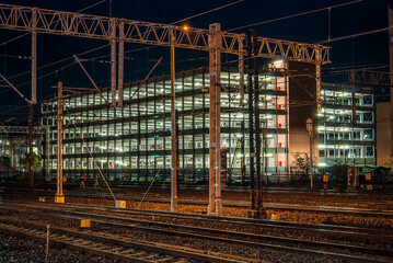 parking nocą © Mirosław