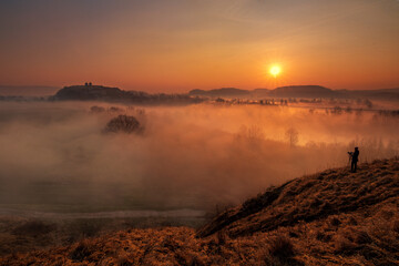 sunrise over the lake © zbigniew