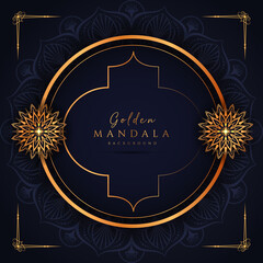  Ornamental luxury mandala background with golden arabesque pattern arabic islamic east 