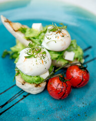 salad with eggs