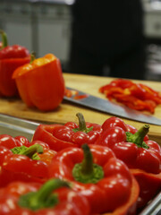 red peppers