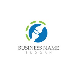 bone logo vector template
