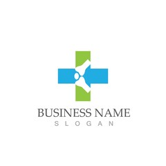 Obraz premium bone logo vector template