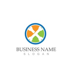 bone logo vector template