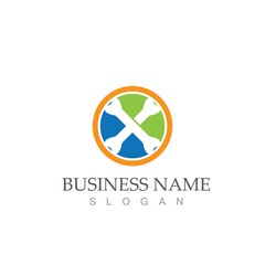 bone logo vector template