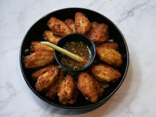 Bar - Thai Fried Chicken Wing with Thai sweet chili sauce