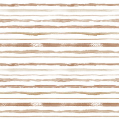 Watercolor seamless pattern. Hand painted striped background for pattern, background, wallpaper, textures, decor