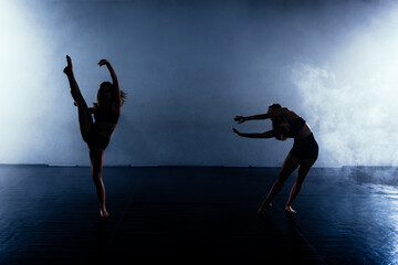 Modern ballet choreography