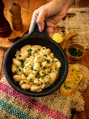  ñoqui pastas con queso y ñame