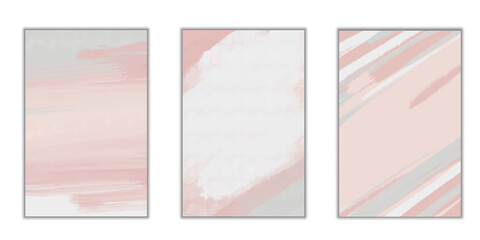 Modern universal art templates. Abstract design frames and backgrounds. Watercolor background for cards
