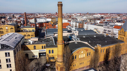 Famous Event and Entertainment complex in Berlin called Kulturbrauerei - urban photography