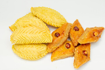 Sekerbura, paxlava, novruz, semeni