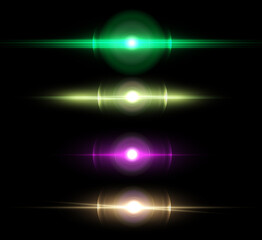 Magic star. Vector 10 eps.