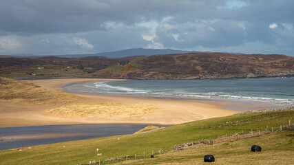Obraz premium Torridale Bay from Bettyhill