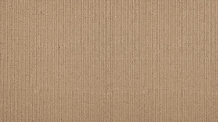 Fototapeta na wymiar Paper box or packing paper texture, Peeled inside, Brown vertical corrugated cardboard use for background, Close up