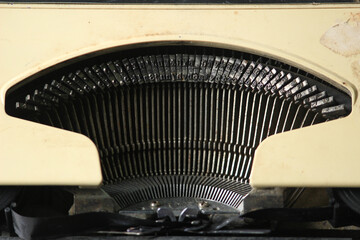 beautiful ancient typewriter