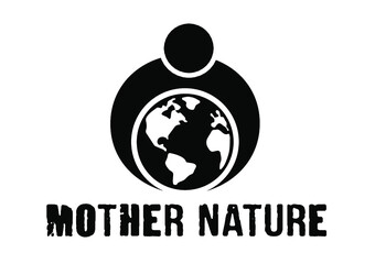 Fototapeta premium Mother nature logo