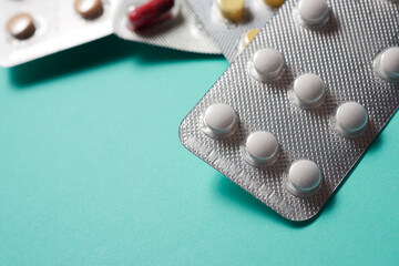 Pills in blister
