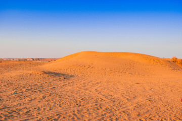 Fototapeta na wymiar Saam Desert in Rajasthan
