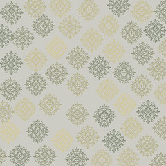 Abstract pattern with ornamental brushes splashes. Modern abstract design for wallpapers, carpet, cover fabric, interior decor and other users