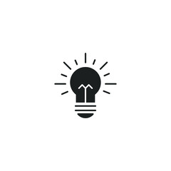 idea icon, isolated idea sign icon, vector illustration