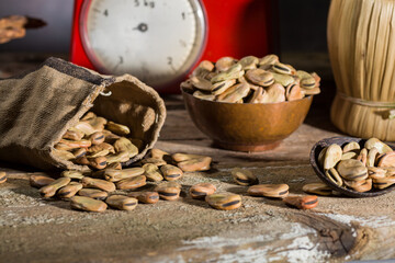 Composition with dried broad beans